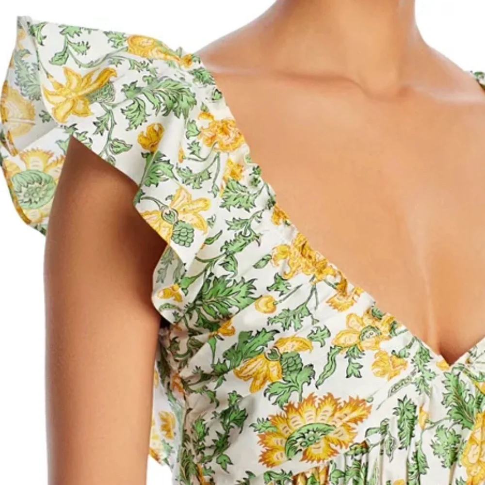 Derek Lam Crosby Anastasia Ruffle Dress Size 10 NWT - Picture 5 of 7